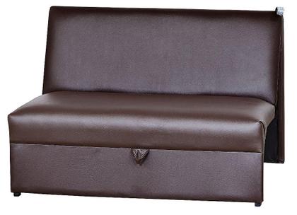 Sofá Cama 2 Lugares Malu Sintetico Marrom Matrix Imagem de Sofá Cama 2 Lugares Malu Sintetico Marrom Matrix