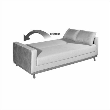 Imagem de Sofá Cama 3 Lugares 2,05m Yara Bom Pastor
