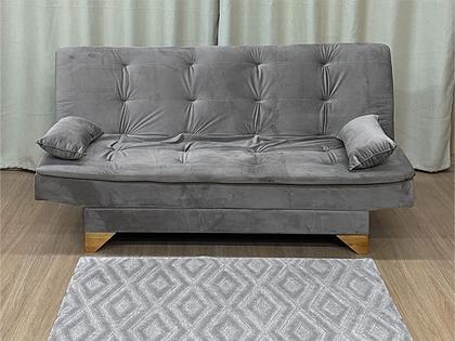 Sofá Cama 3 Lugares Bege 501 Stilo Plus - Alpoim Imagem de Sofá Cama 3 Lugares Bege 501 Stilo Plus