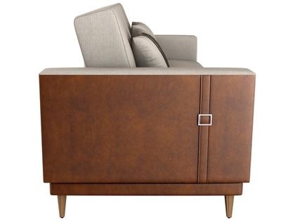 Imagem de Sofá-cama 3 Lugares Casal Reclinável Linho Matrix Esther