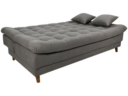 Imagem de Sofá-cama 3 Lugares Casal Reclinável Veludo Matrix Duda