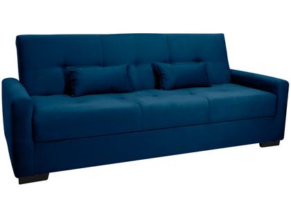 Sofá-cama 3 Lugares Casal Reclinável Veludo Matrix Lavínia Imagem de Sofá-cama 3 Lugares Casal Reclinável Veludo Matrix Lavínia