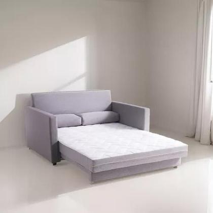 Imagem de Sofá Cama Aura Linho Clássico 3 Lugares 1,78m