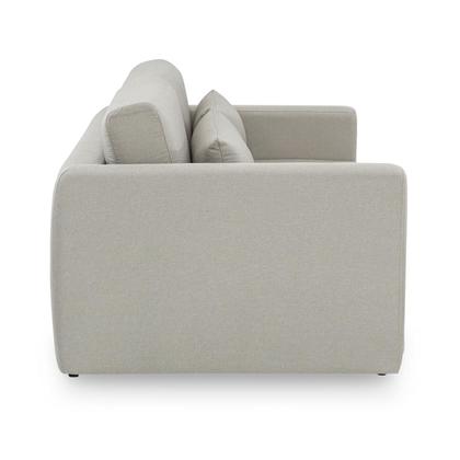 Imagem de Sofá-cama Aurora Premium Queen, medida 1,88m linho bege