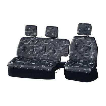 Imagem de Sofá Cama Banco Completo Mercedes 1618 HPN RETO Cinza