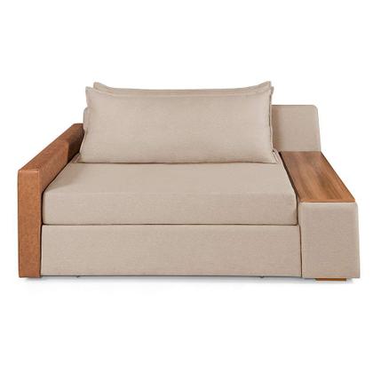 Sofá-Cama Casal 2 Lugares com Baú Lateral Panamá Linho Chocolate - Mobly Imagem de Sofá-Cama Casal 2 Lugares com Baú Lateral Panamá Linho Chocolate
