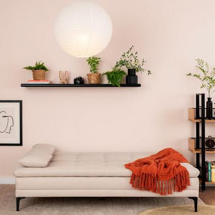 Imagem de Sofá-Cama Casal 3 Lugares Prince Linho Bege