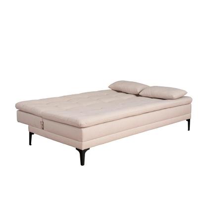 Imagem de Sofá-Cama Casal 3 Lugares Prince Linho Bege