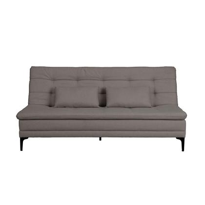 Imagem de Sofá-Cama Casal 3 Lugares Prince Linho Cinza