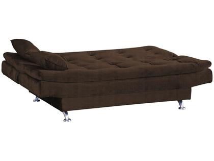 Sofá-cama Casal 3 Lugares Reclinável Veludo Light Matrix Salomé Imagem de Sofá-cama Casal 3 Lugares Reclinável Veludo Light Matrix Salomé