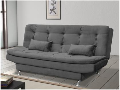 Sofá-cama Casal 3 Lugares Reclinável Veludo Light Matrix Salomé Imagem de Sofá-cama Casal 3 Lugares Reclinável Veludo Light Matrix Salomé