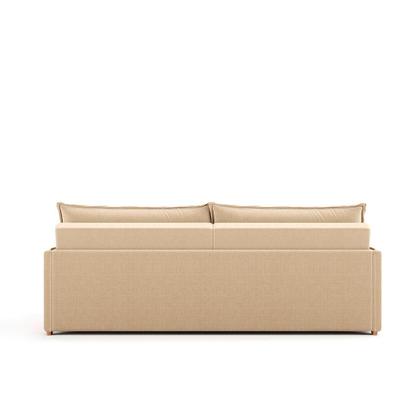 Imagem de Sofá-Cama Casal 3 Lugares Solomons Linho Bege