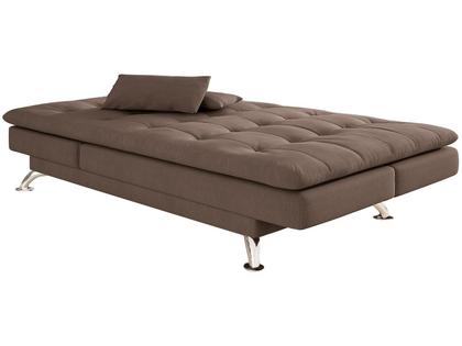 Sofá-cama Casal 3 Lugares Suede Linoforte Jade A2 Imagem de Sofá-cama Casal 3 Lugares Suede Linoforte Jade A2
