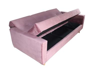 Imagem de Sofá Cama Casal Premium 3 lugares com Baú 2,08 larg Pamela Matrix