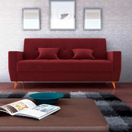 Imagem de Sofá Cama Casal Premium 3 lugares com Baú 2,08 larg Pamela Matrix
