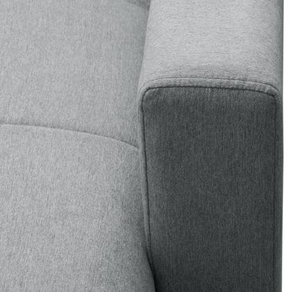 Imagem de Sofá Cama Casal Retrátil 208cm Carly F05 Linho Impermeabilizado Cinza - Mpozenato