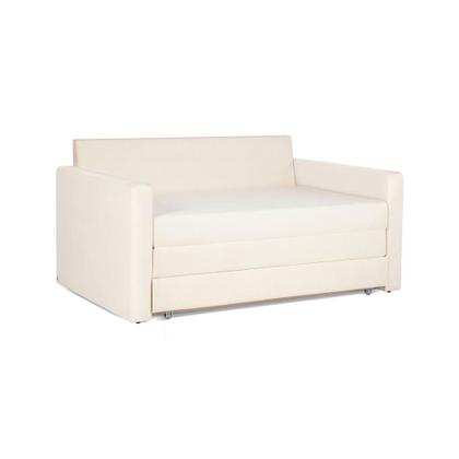 Imagem de Sofá Cama Castor Casal Salerno Max Suede Bege 2 Lugares