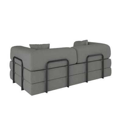 Imagem de Sofá Cama Colchão Casal Compactair Confortável Sala Balaqui