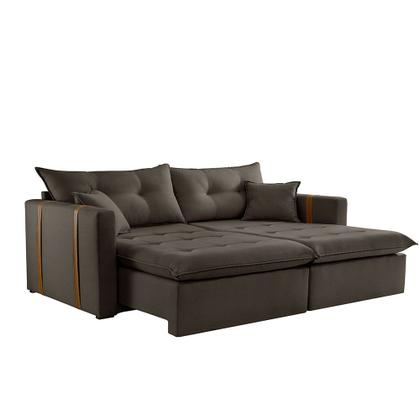 Imagem de Sofa Cama e Reclinavel Lisboa 2,00m 03 Lugares Mola Ensacada Txr