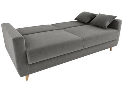 Imagem de Sofá Cama Emília 2 Lugares 190cm Cinza Matrix