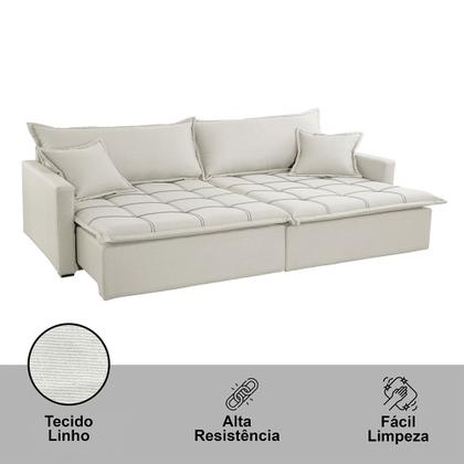 Sofá Cama Flora 02 Módulos de 90cm Br 15cm Meu Sofá Online Imagem de Sofá Cama Flora 02 Módulos de 90cm Br 15cm Meu Sofá Online