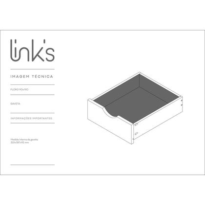 Imagem de Sofá Cama Floro 5 Gavetas e 1 Nicho - Amêndoa