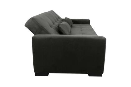 Sofá Cama Lavínia 3 Lugares 203cm Cinza Matrix Imagem de Sofá Cama Lavínia 3 Lugares 203cm Cinza Matrix