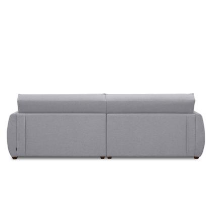 Sofá Cama Sala de Estar Bipartido 210cm Reclinável Retrátil com Almofadas Caixa Zero Timan Linho Cinza G93 - Gran Belo Imagem de Sofá Cama Sala de Estar Bipartido 210cm Reclinável Retrátil com Almofadas Caixa Zero Timan Linho Cinza G93 - Gran Belo