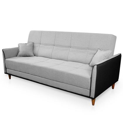 Imagem de Sofá Cama Sérvia 2,00m Cinza Bouclê - King House
