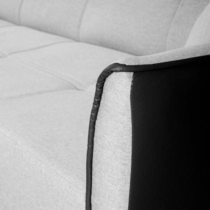 Imagem de Sofá Cama Sérvia 2,00m Cinza Bouclê - King House