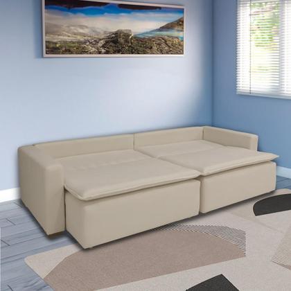 Imagem de Sofá Cama Tóquio Com Almofadas Soltas 2.20m