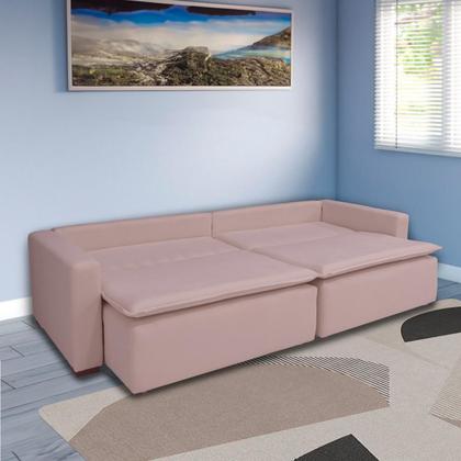 Imagem de Sofá Cama Tóquio Com Almofadas Soltas 2.20m