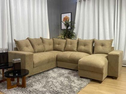 Imagem de Sofá Canto Bege 607 Áustria