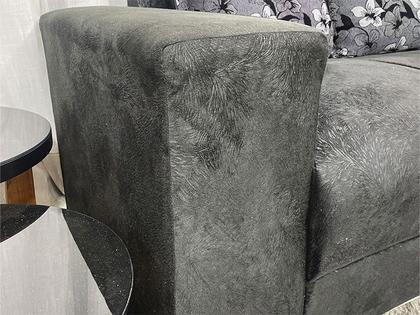 Imagem de Sofá Canto Compacto e Confortável Preto 601 Áustria