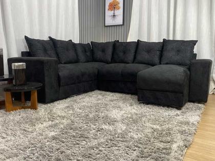 Imagem de Sofá Canto Preto 601 Áustria