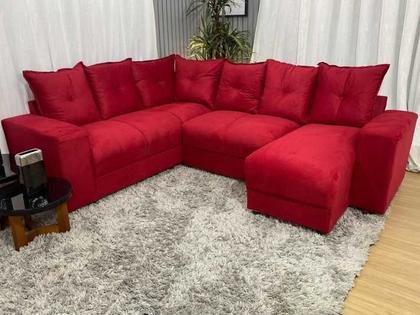 Imagem de Sofá Canto Vermelho 608 Áustria