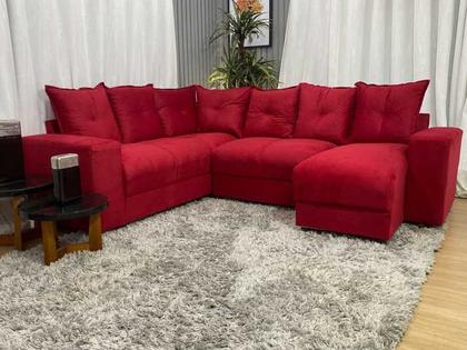 Imagem de Sofá Canto Vermelho 608 Áustria