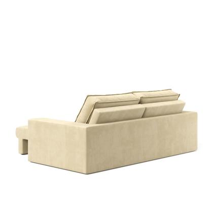 Imagem de Sofá Capri Retrátil 3 Lugares 230cm Suede