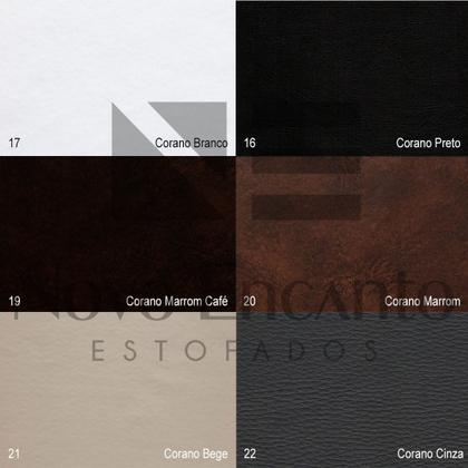 Imagem de Sofa Chesterfield Duque cinza Prata 2.30M Sala Recepcao Barbearia