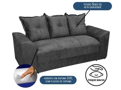 Sofá Classic Comfort em Versões Compacta e Ampla - Alpoim Imagem de Sofá Classic Comfort em Versões Compacta e Ampla