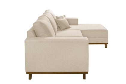 Imagem de Sofá Cronos 03 Metros Chaise Lado Direito Meu Sofá Online