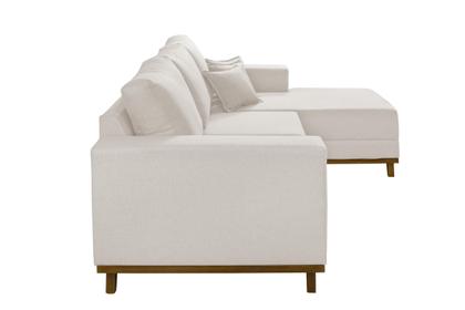 Imagem de Sofá Cronos 03 Metros Chaise Lado Direito Meu Sofá Online