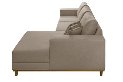 Imagem de Sofá Cronos 03 Metros Chaise Lado Direito Meu Sofá Online