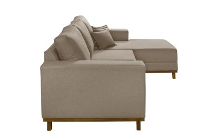 Imagem de Sofá Cronos 03 Metros Chaise Lado Direito Meu Sofá Online