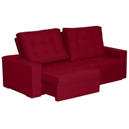 Imagem de Sofá Curitiba Modular 3 Lugares 2.30 MT Retrátil Reclinável Veludo Sofatec