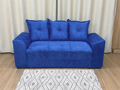 Imagem de Sofá de 2 e 3 Lugares Porto Tecido Suede