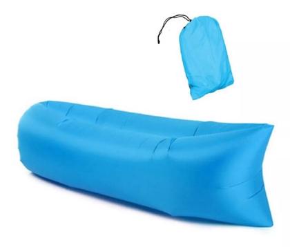 Imagem de Sofá De Ar Inflável Camping Praia Confortável Saco De Dormir