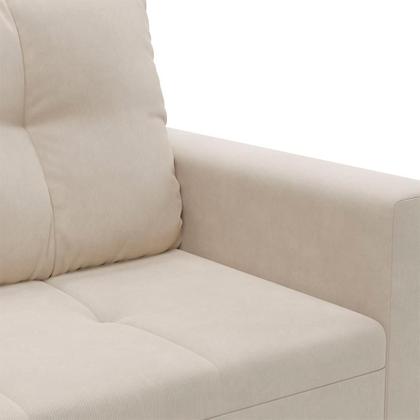 Imagem de Sofá de Canto 4 Lugares Leme Suede Bege