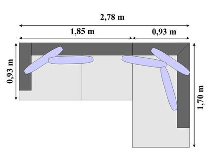 Imagem de Sofá de Canto 5 Lugares, BAH001