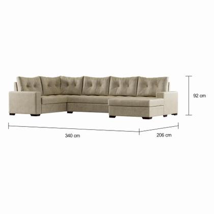 Sofá de Canto 6 Lugares com Chaise Direito Versalhes Suede Animale Cinza - Mobly Imagem de Sofá de Canto 6 Lugares com Chaise Direito Versalhes Suede Animale Cinza
